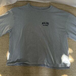 Brandy Melville Oversized Graphic Long Sleeve